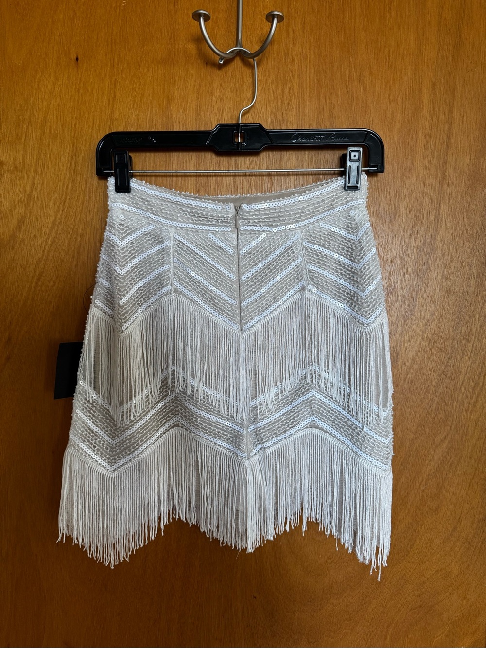 Lulu's White Fringe Sequin Two-piece Set - Picture 6 of 8